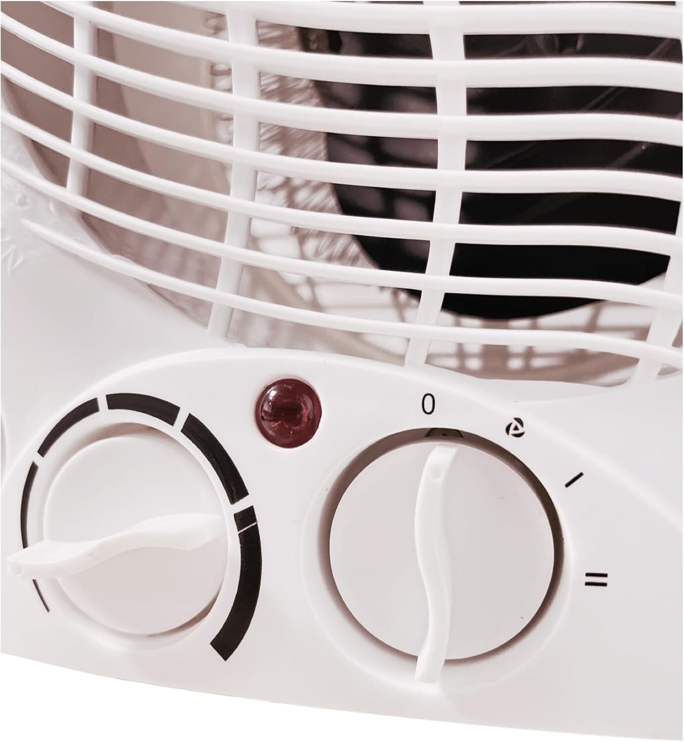 230V Fan Heater Portable Electric Hot Warm With 2 Heat Settings Overheat Protection