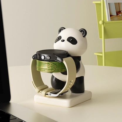 Charger Stand Base Storage Panda Tray Creative Desk Decoration