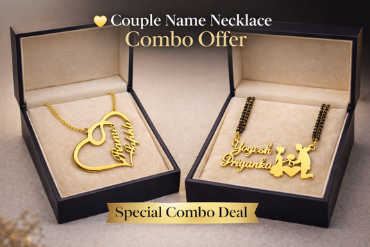 Custom couple Name mangalsutra – Combo mangalsutra