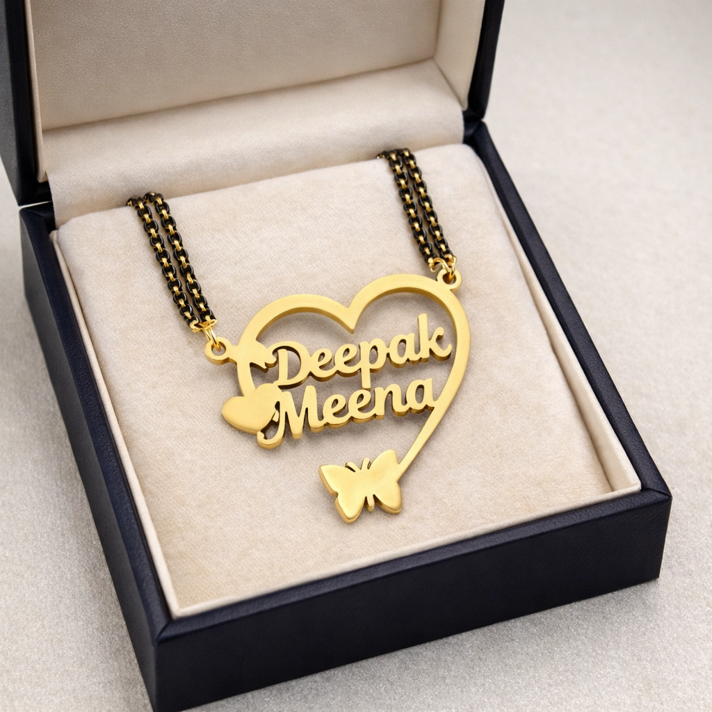 CUSTOMIZED / Personalised couple NAME mangalsutra