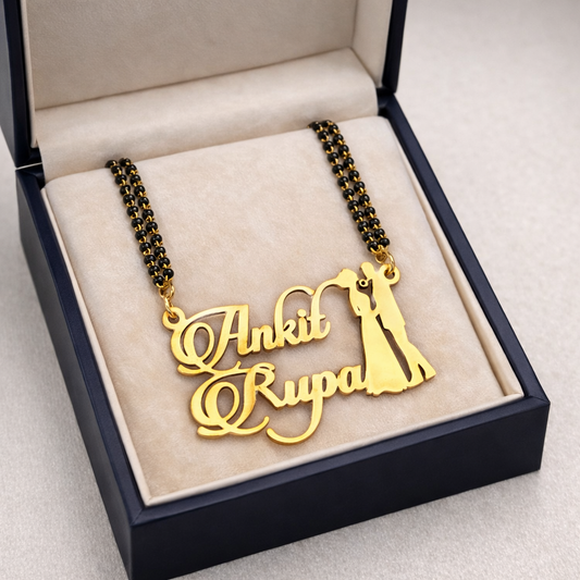 CUSTOMIZED / Personalised couple NAME mangalsutra