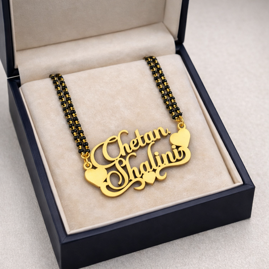 CUSTOMIZED / Personalised couple NAME Mangalsutra
