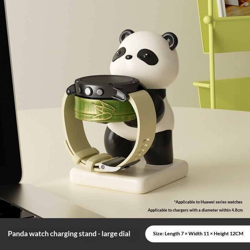 Charger Stand Base Storage Panda Tray Creative Desk Decoration