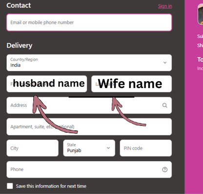 Custom couple Name mangalsutra – Combo mangalsutra